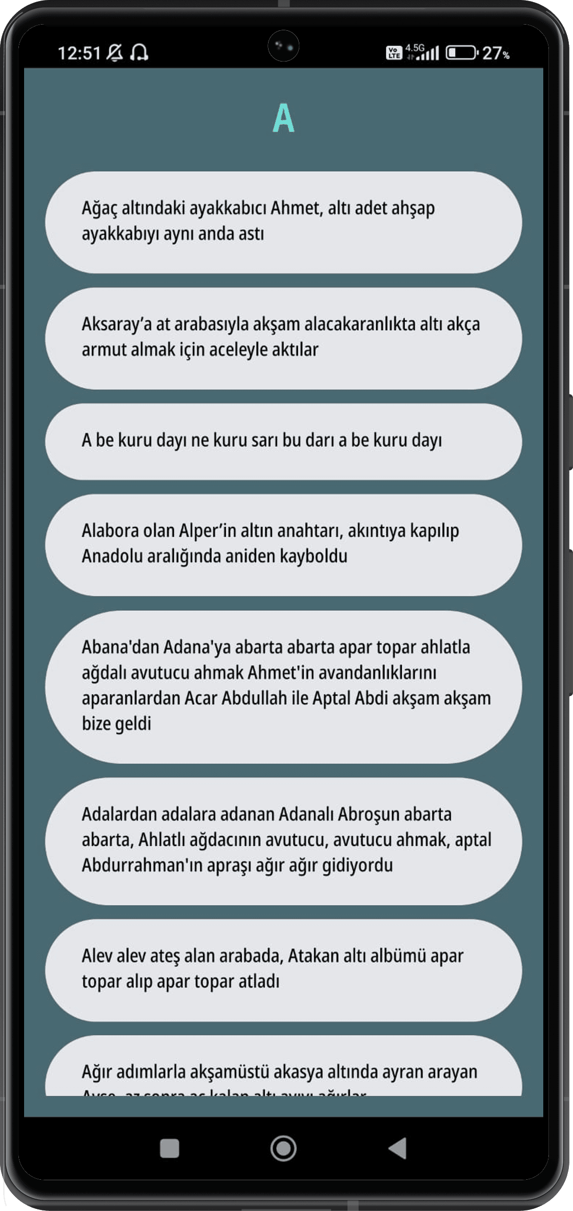 Tekerlemek Screenshot 4